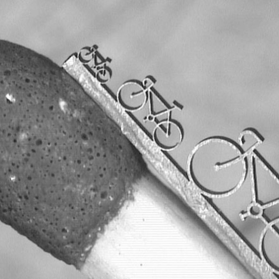 Bike laser micro-cutting