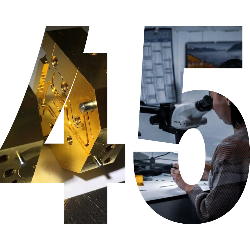 45 ans d'expérience en Mécanique de précision